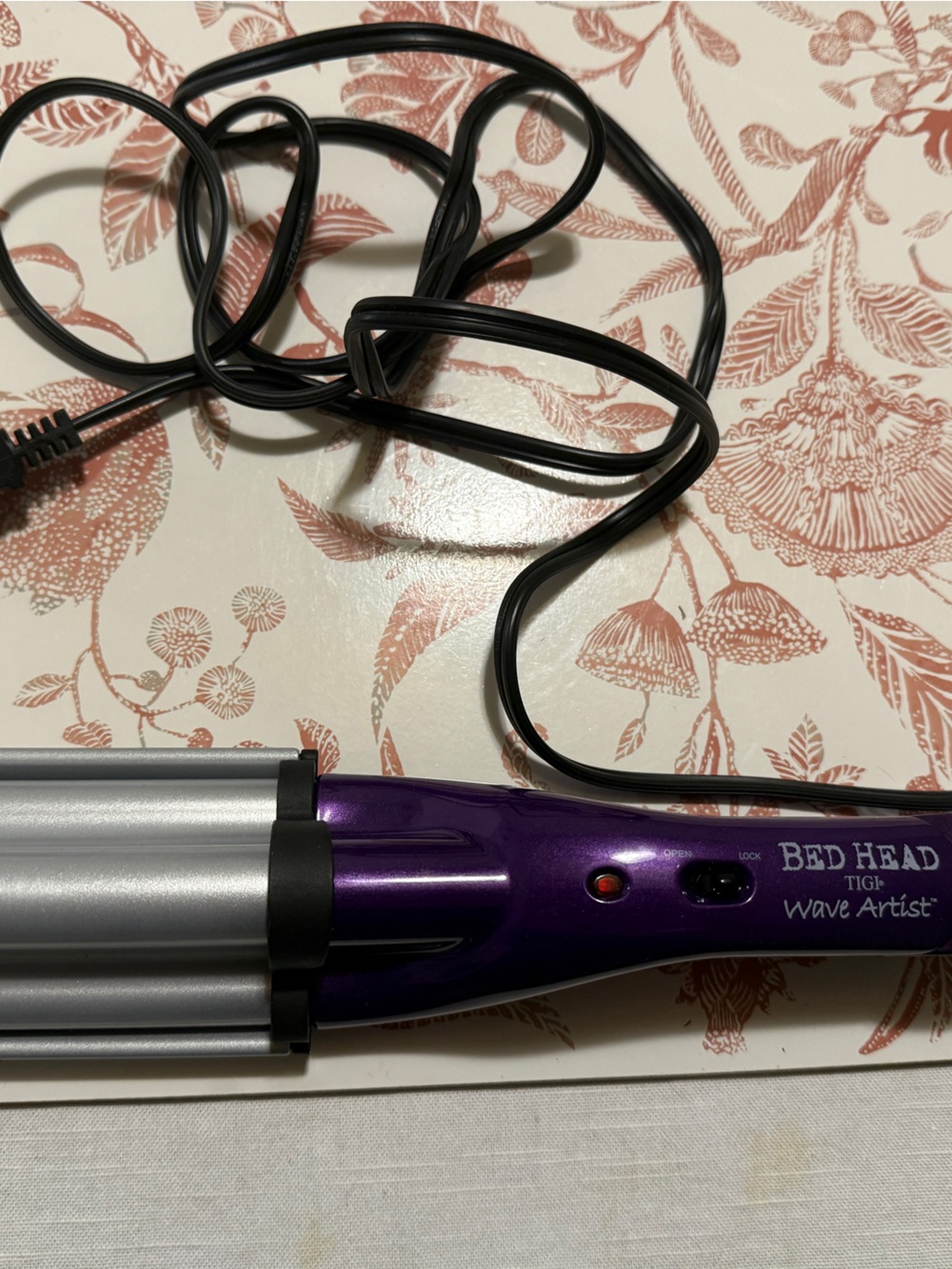 Bed Head Purple Triple Barrel Hair Waver- never used